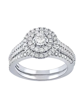 14ct White Gold Diamond Ring - 783734