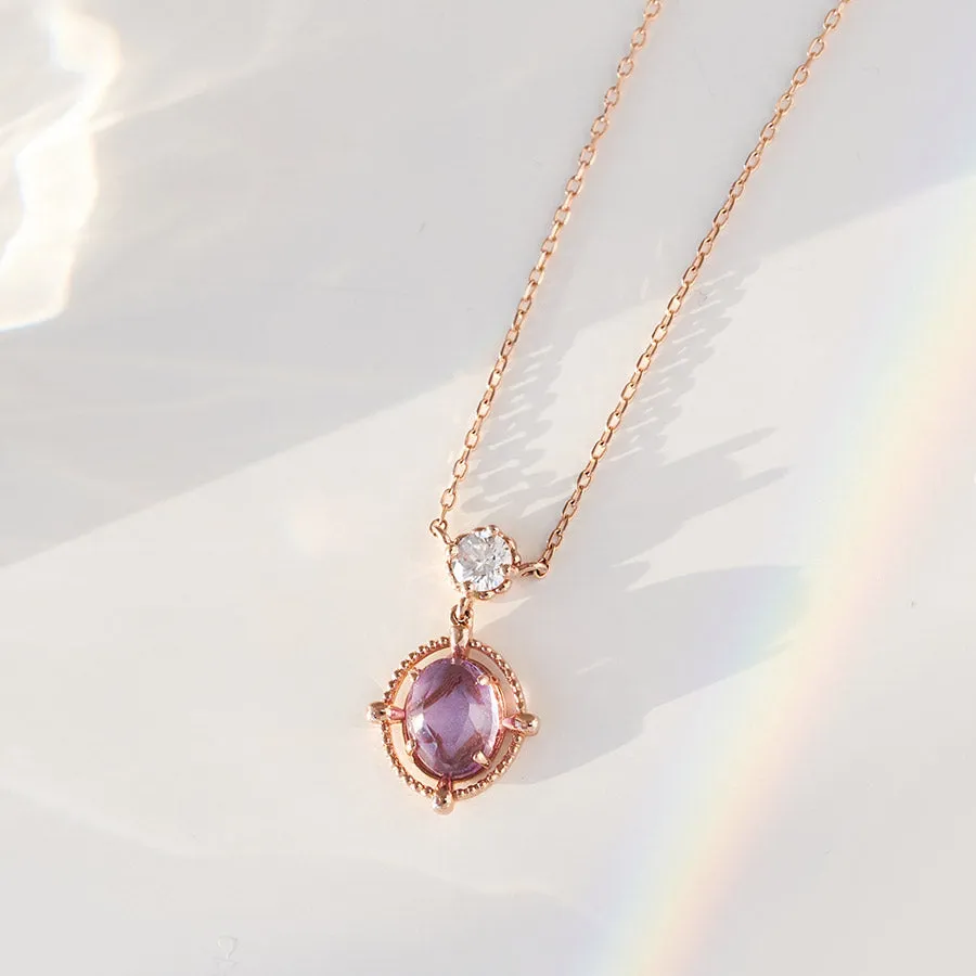 14k Maribell Amethyst Necklace