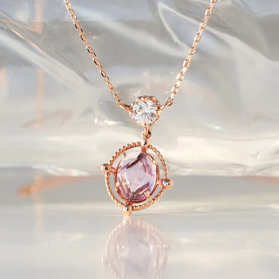 14k Maribell Amethyst Necklace