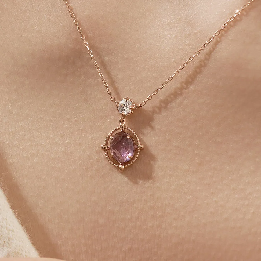 14k Maribell Amethyst Necklace