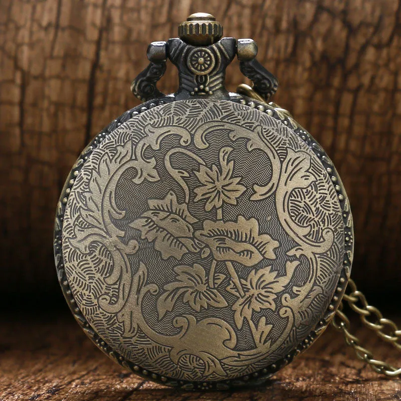 3D Horse Pocket Watch