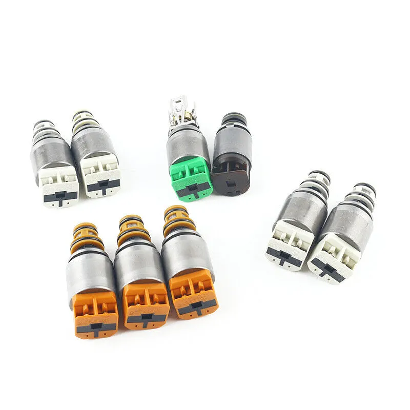 9 PCS 8HP45 8HP70 8-Speed Transmission Solenoids Kit Set For BMW X5 X6 2.0L - #HJ-02226-SLD