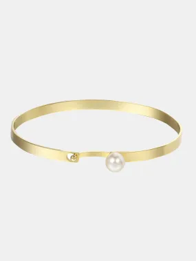 Accessory Concierge Solitaire Pearl Bangle