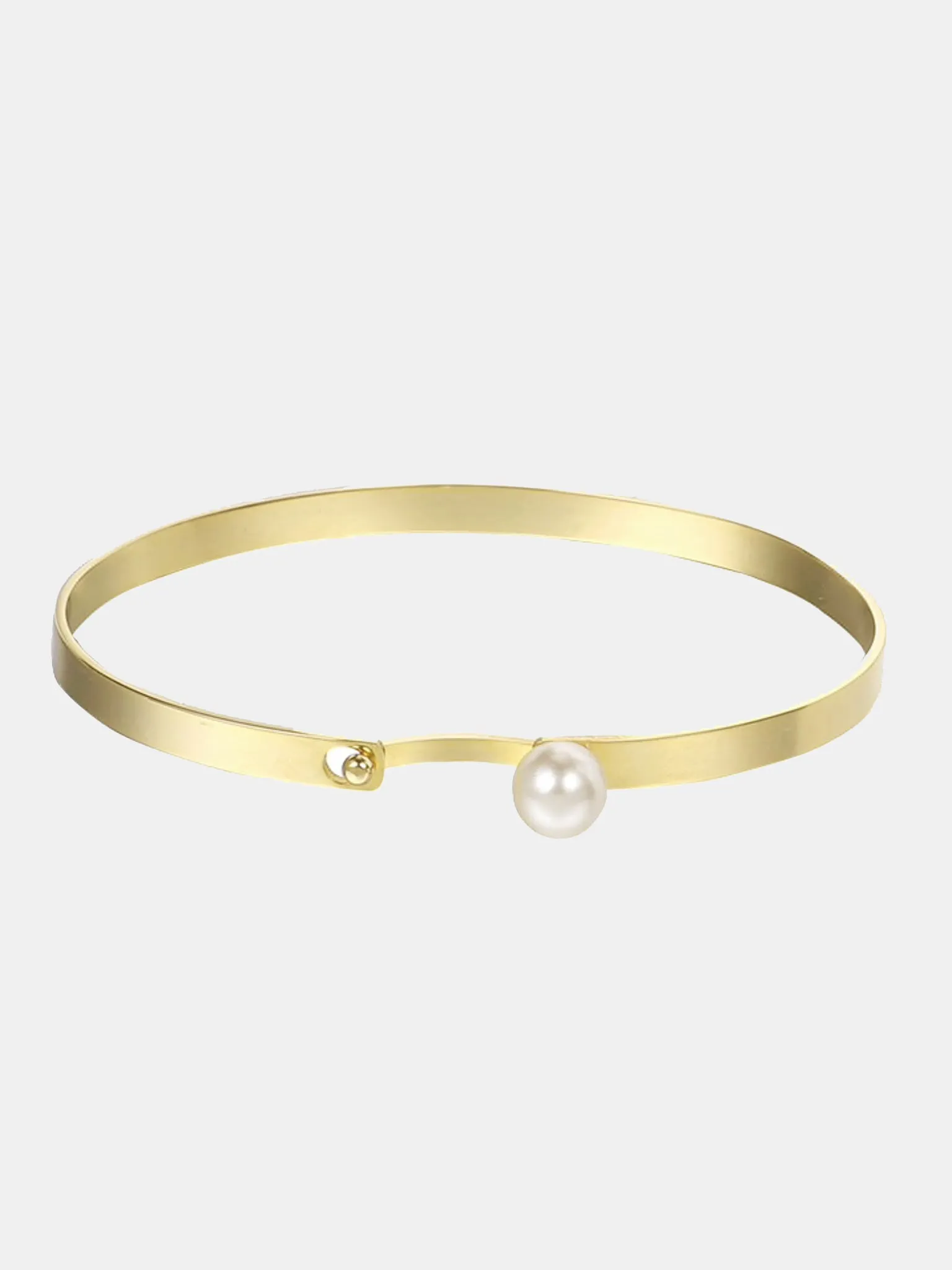 Accessory Concierge Solitaire Pearl Bangle