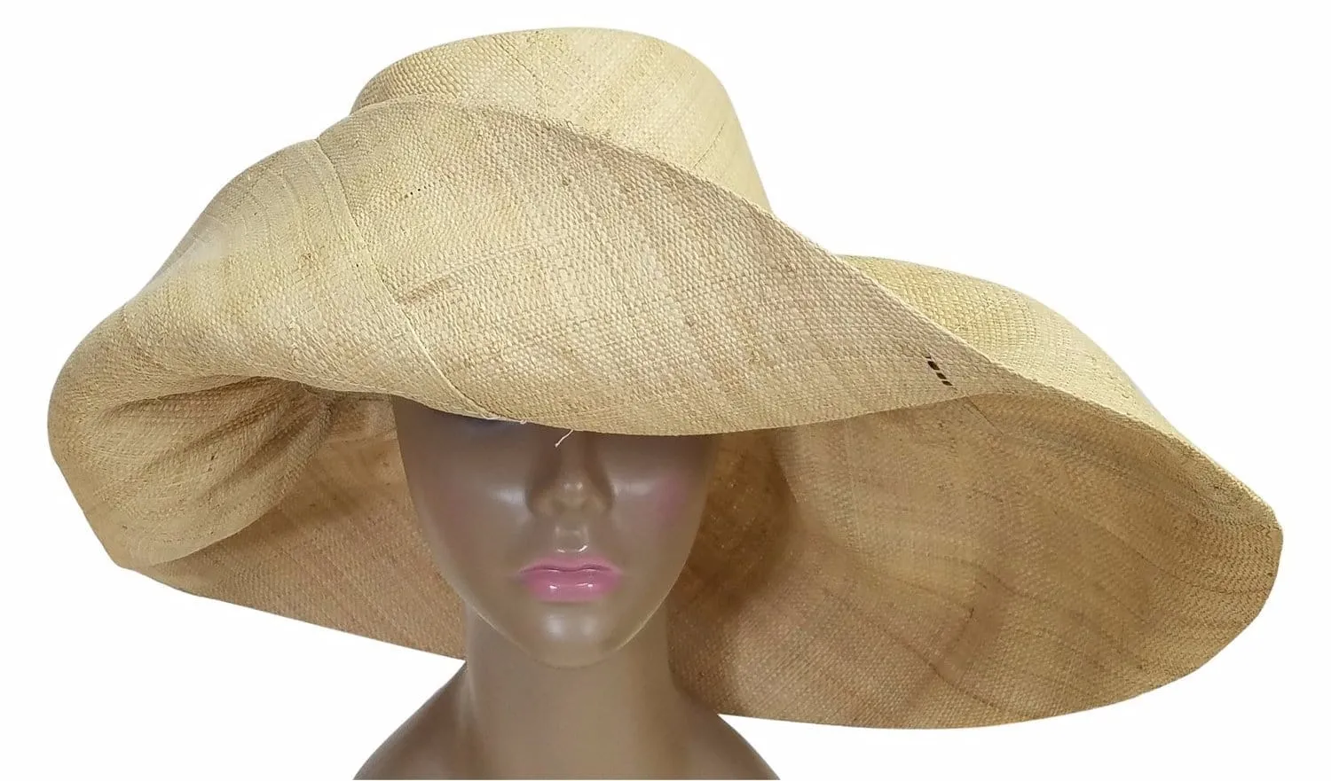 Adamma: Madagascar Big Brim Raffia Sun Hat