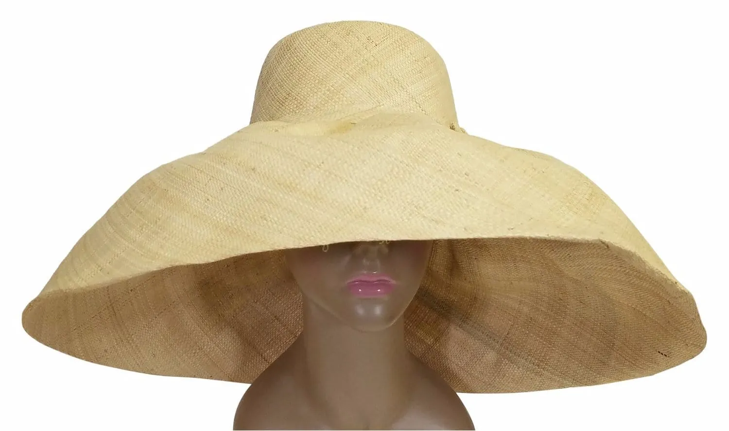 Adamma: Madagascar Big Brim Raffia Sun Hat