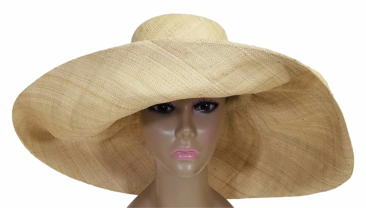 Adamma: Madagascar Big Brim Raffia Sun Hat