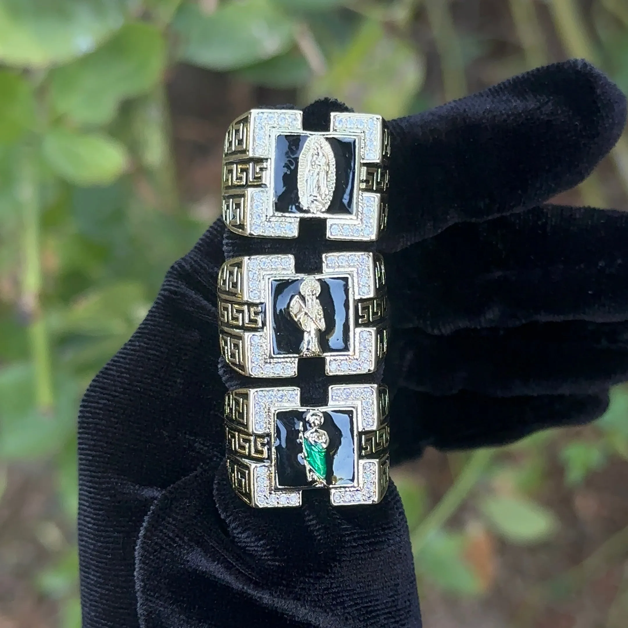 Adjustable Virgencita Ring 019