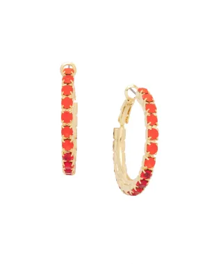 Amber Hoop Earrings - EFL20BGFIS