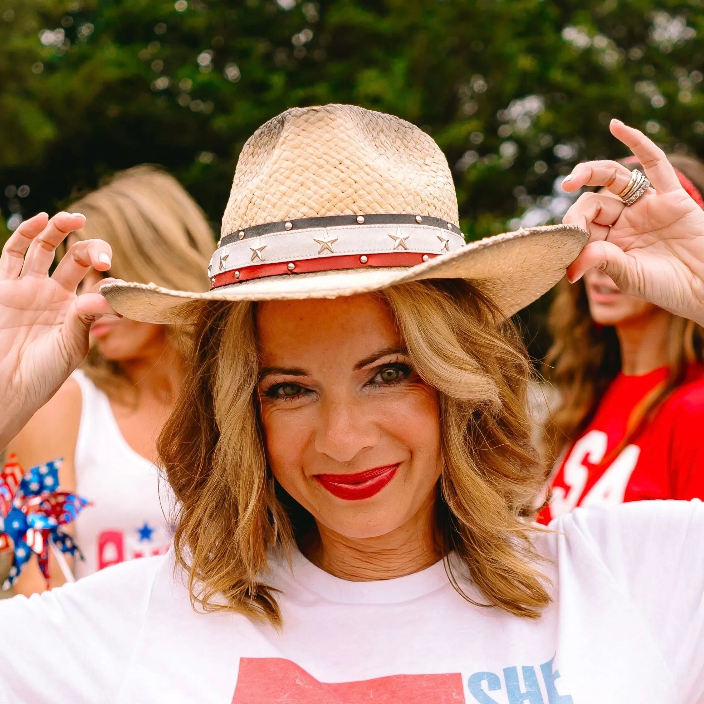 American Star Straw Cowboy Hat