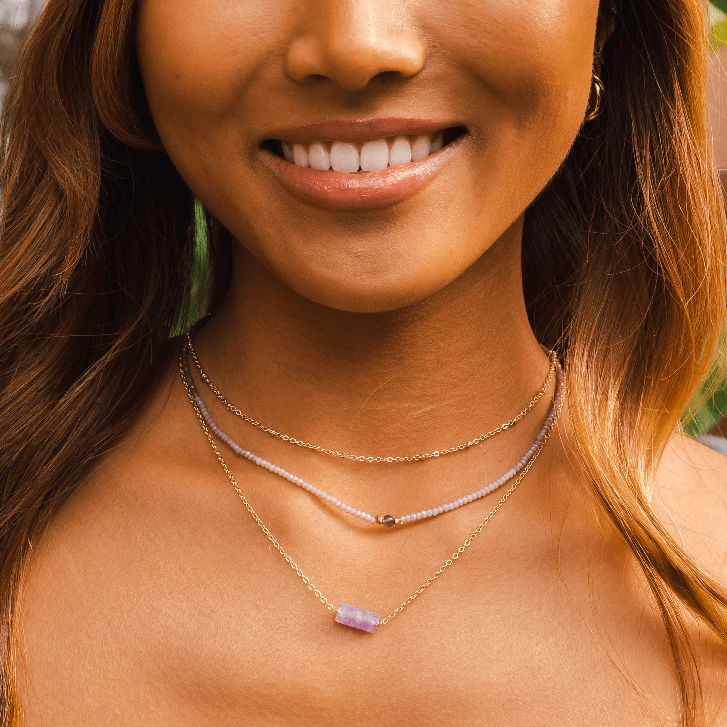 Amethyst Goddess Necklace