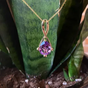 Amethyst Loop Pendant