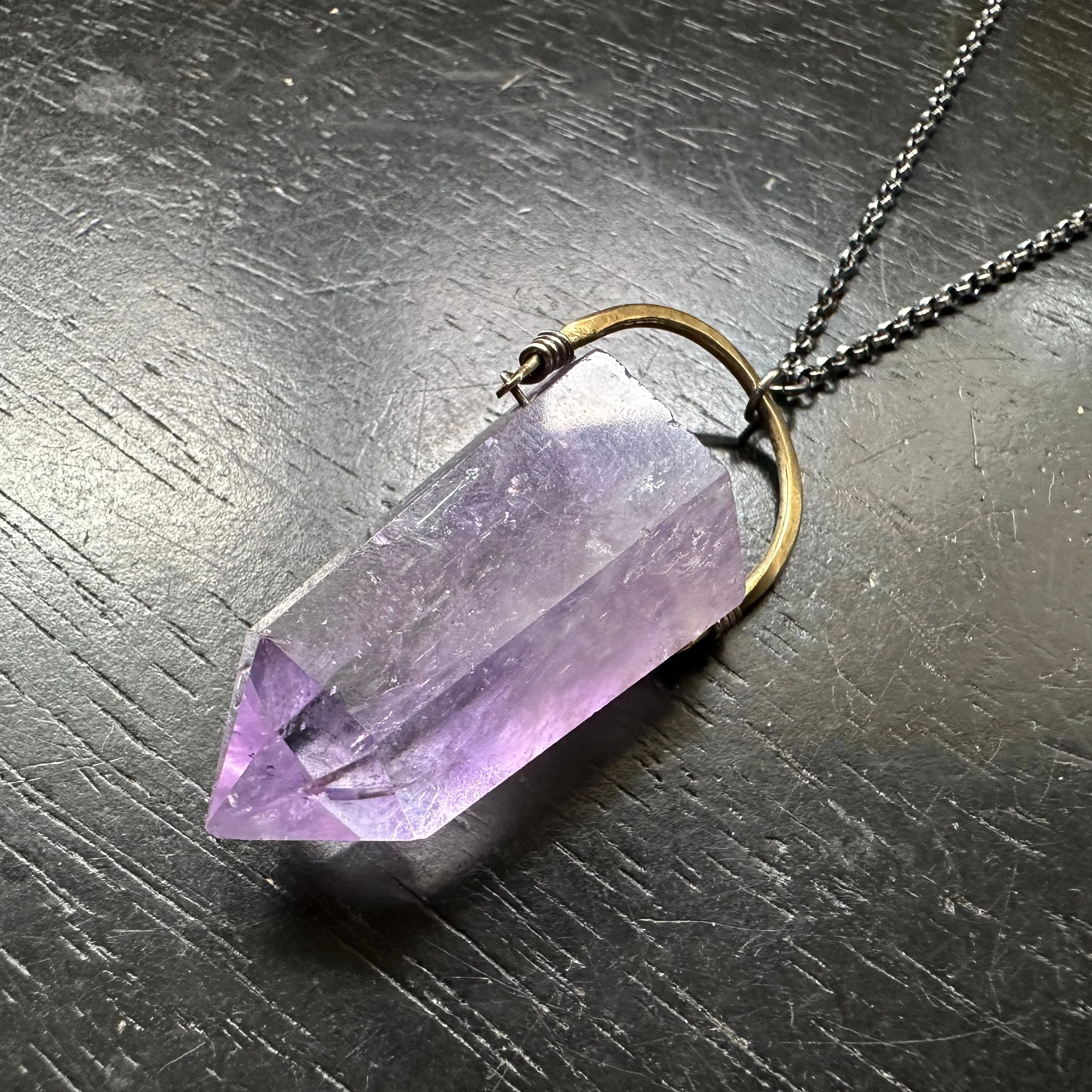 Amethyst Monumentaliswoman Necklace #3