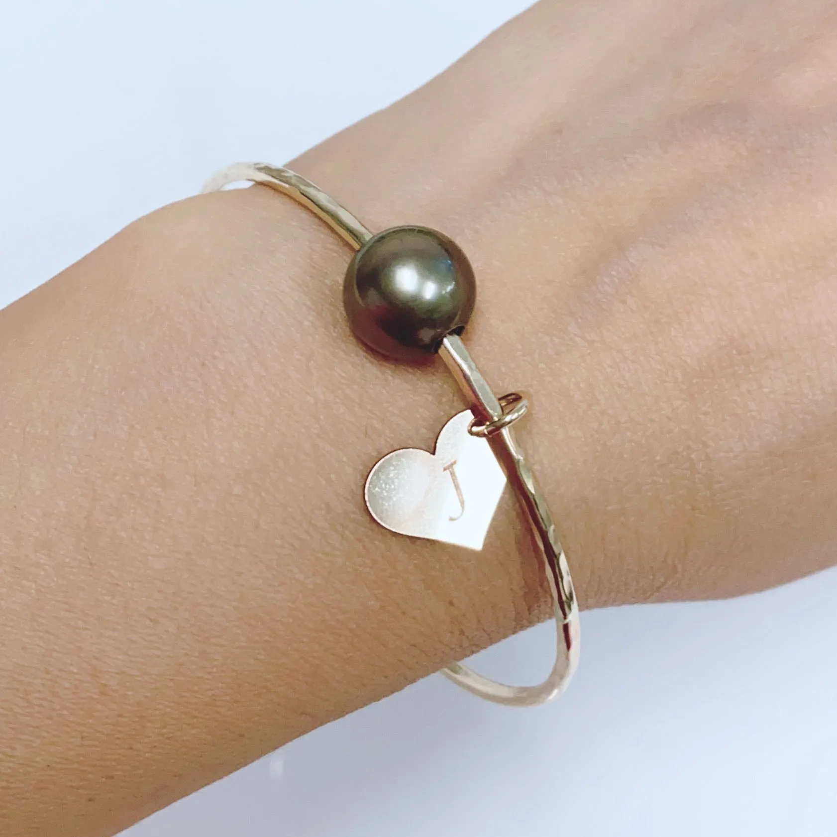 Bangle VICCI - Tahitian pearl (B545)