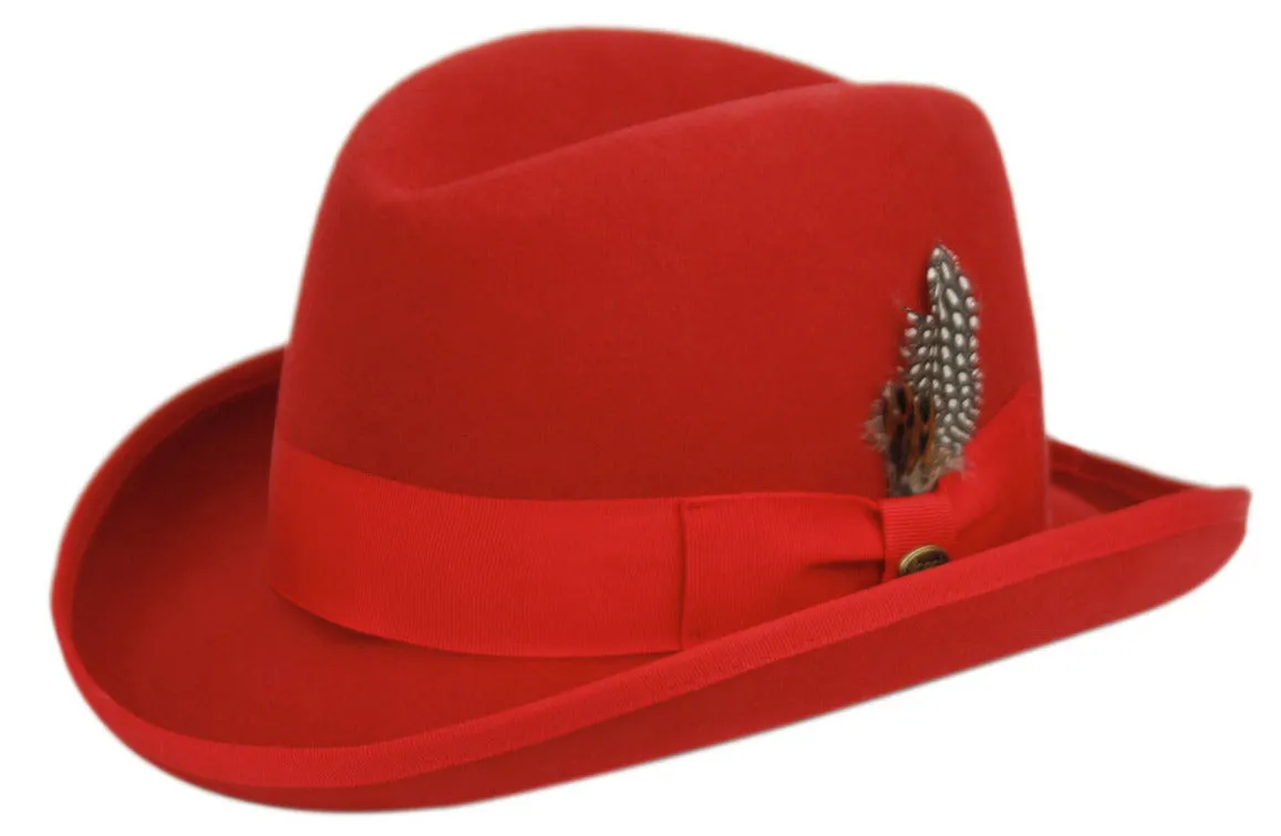 Barzini | Homburg Wool Felt Hat