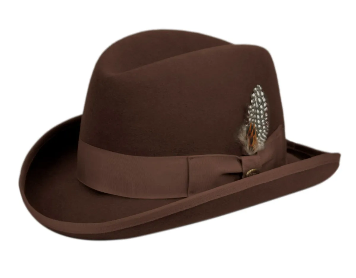 Barzini | Homburg Wool Felt Hat