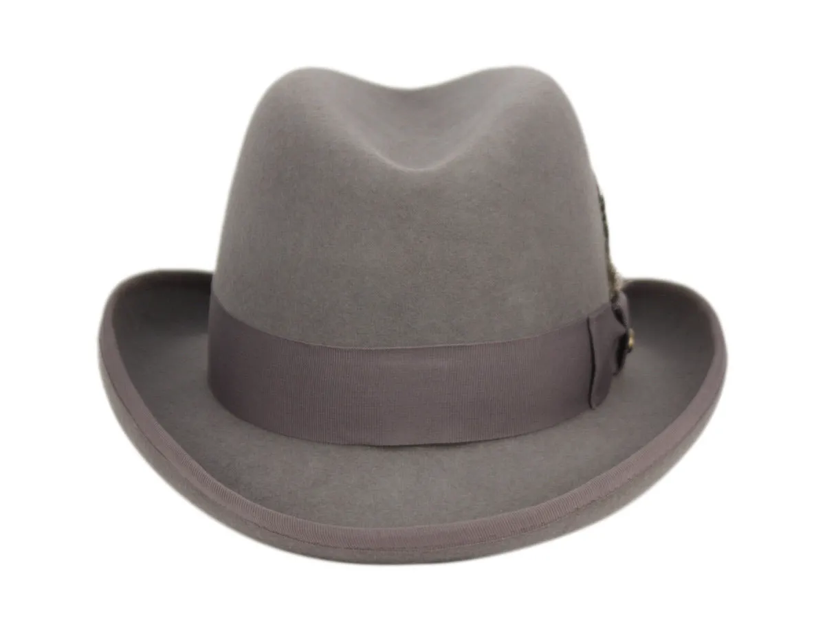 Barzini | Homburg Wool Felt Hat