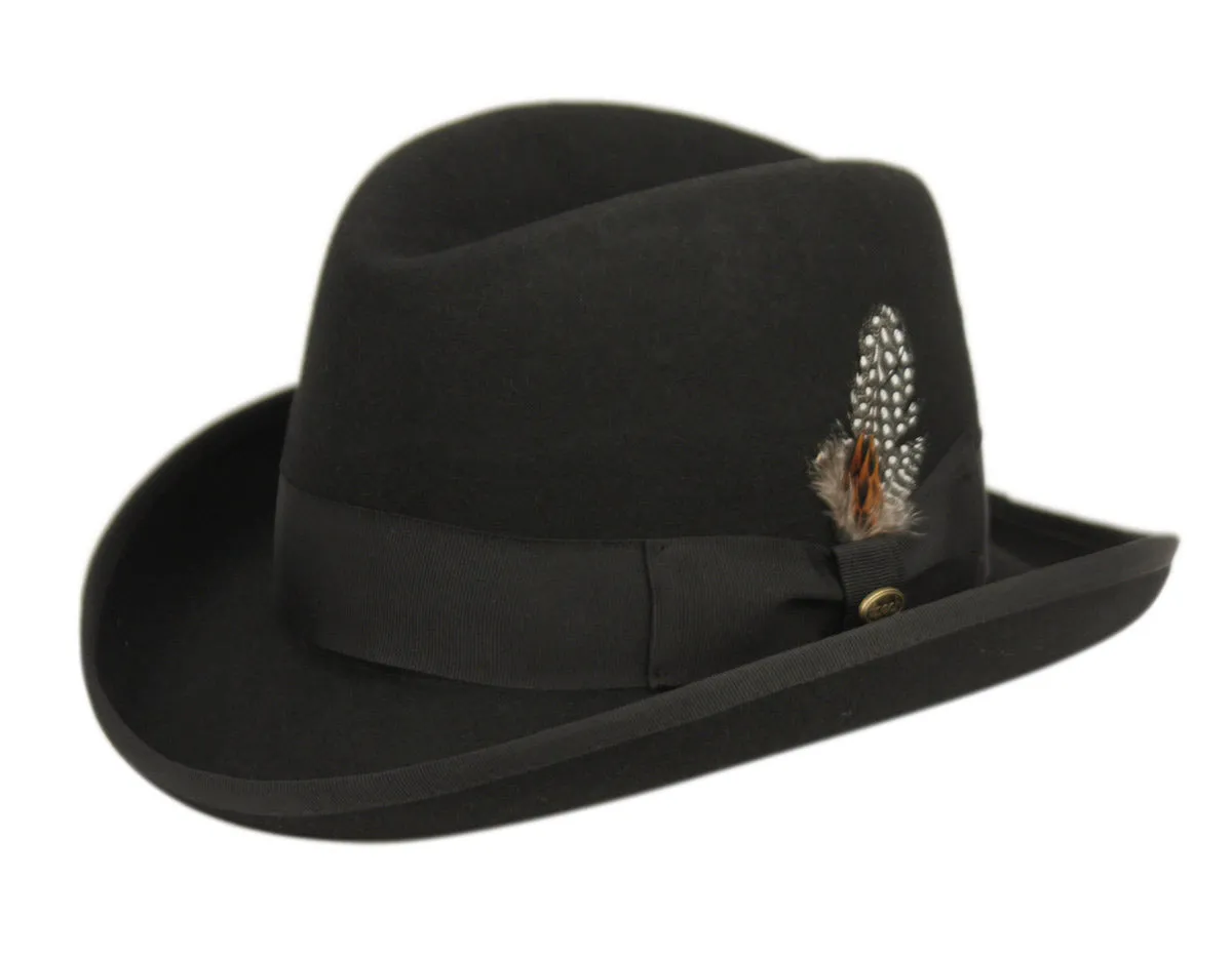 Barzini | Homburg Wool Felt Hat