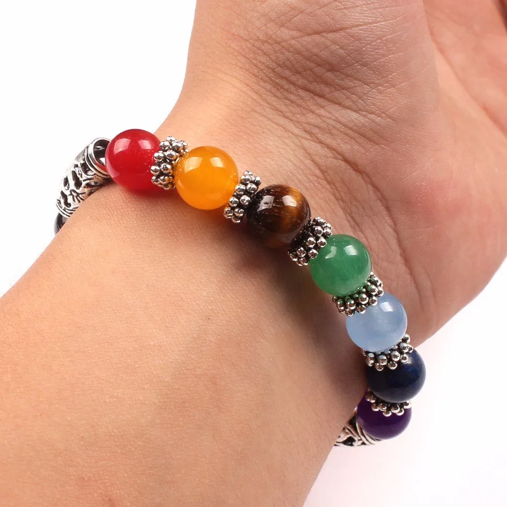 Bracelet 7 Chakras Amour de Vivre