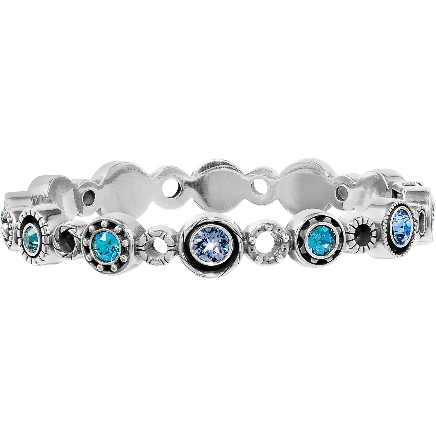 Brighton Halo Burst Hinged Bangle