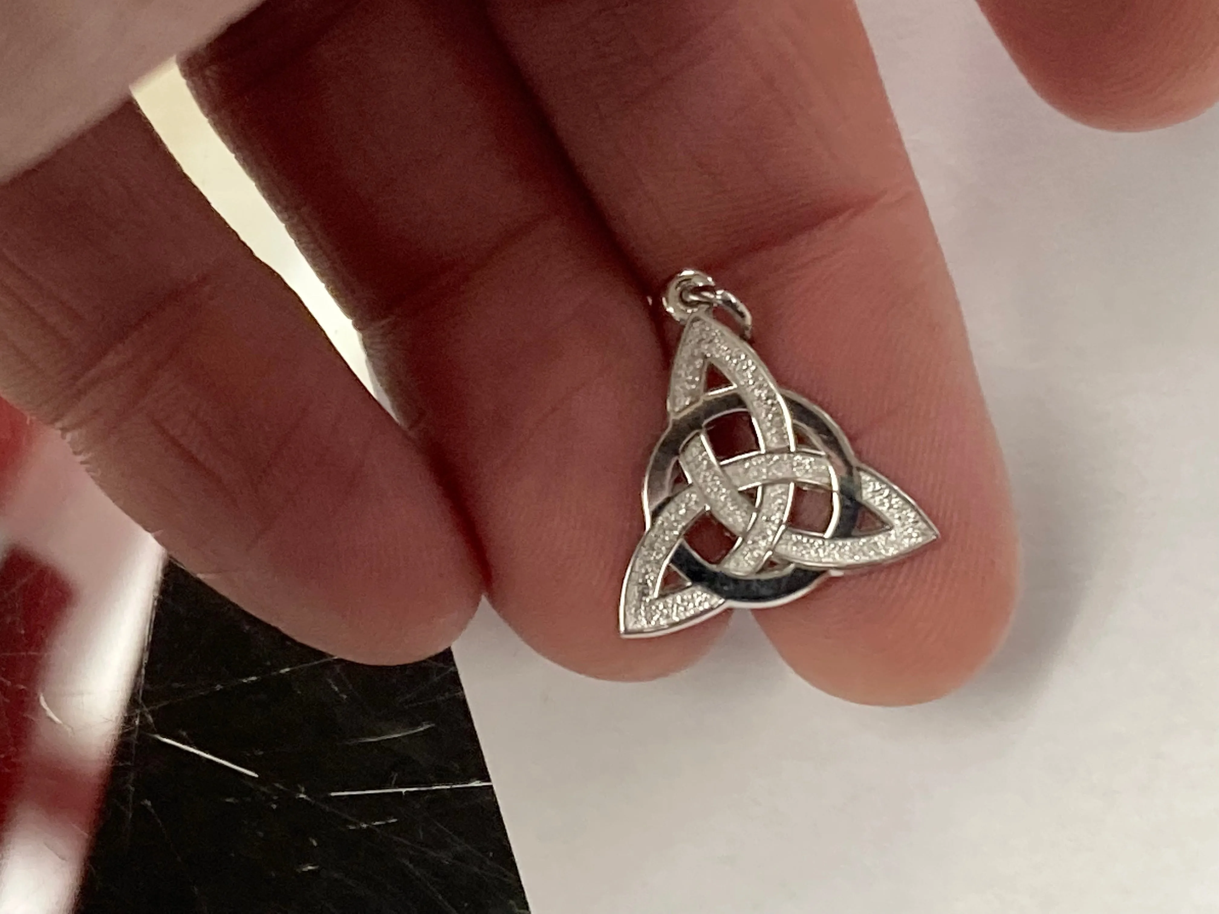 Celtic Circle Of Life Silver Charm