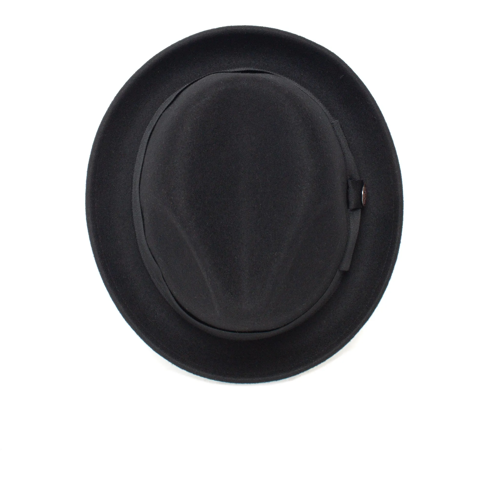 Classic Pork Pie Fedora Hat-Rust