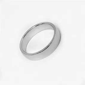 Classic Smooth Finished Stainless Steel Ring