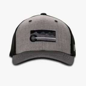 Colorado Landscape Full Flex Fabric Curved Bill Hat