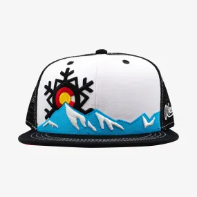 Colorado Snowflake Trucker Hat