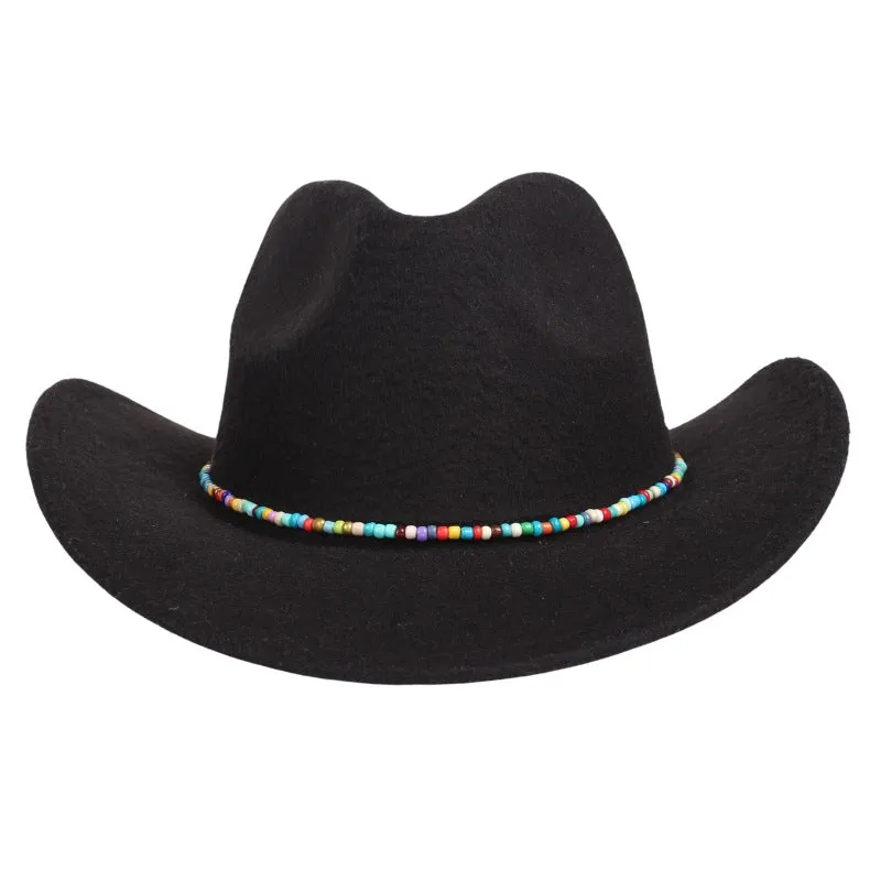 Colored bead Decorative Hat Bands