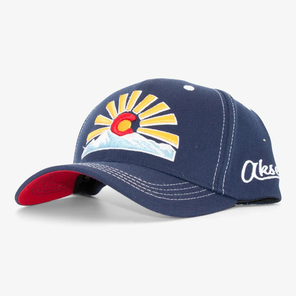 Curved Colorado Sunset Full Flex Hat