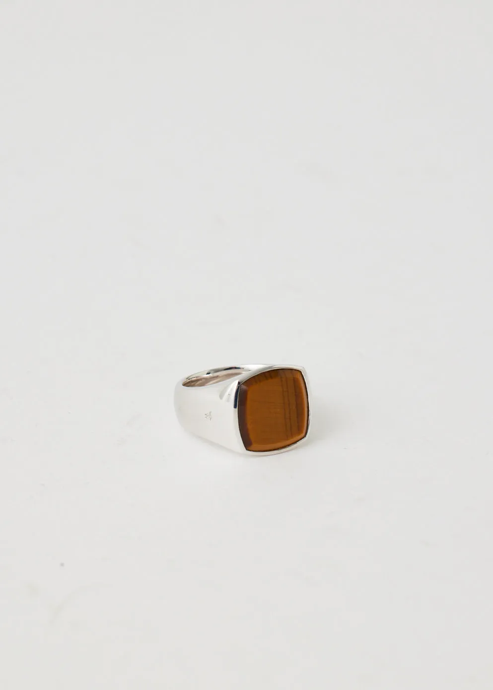 Cushion Tiger Eye Ring