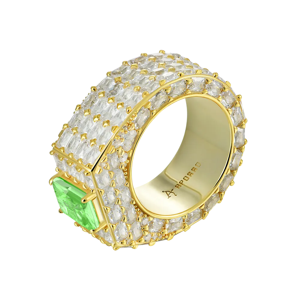 Custom Emerald Cut Eternity Band Ring