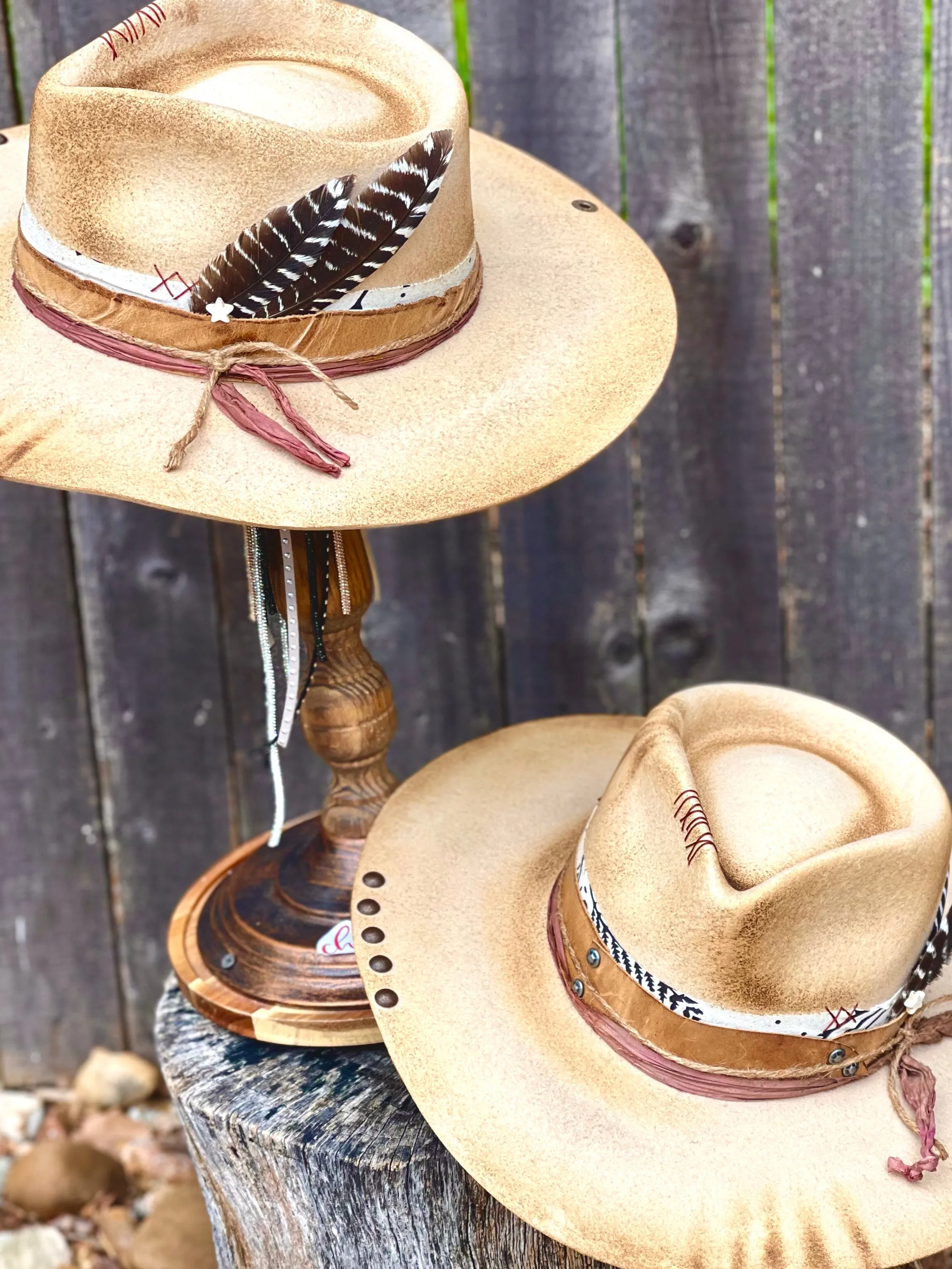 Customized Western Fashion Hat - The County Line I