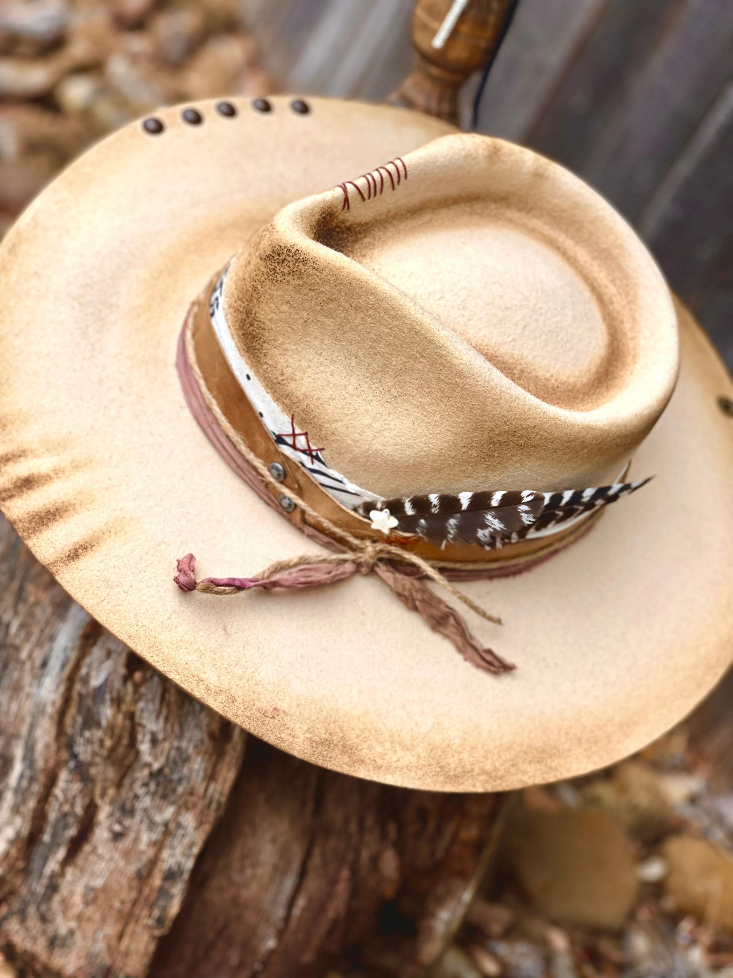 Customized Western Fashion Hat - The County Line I