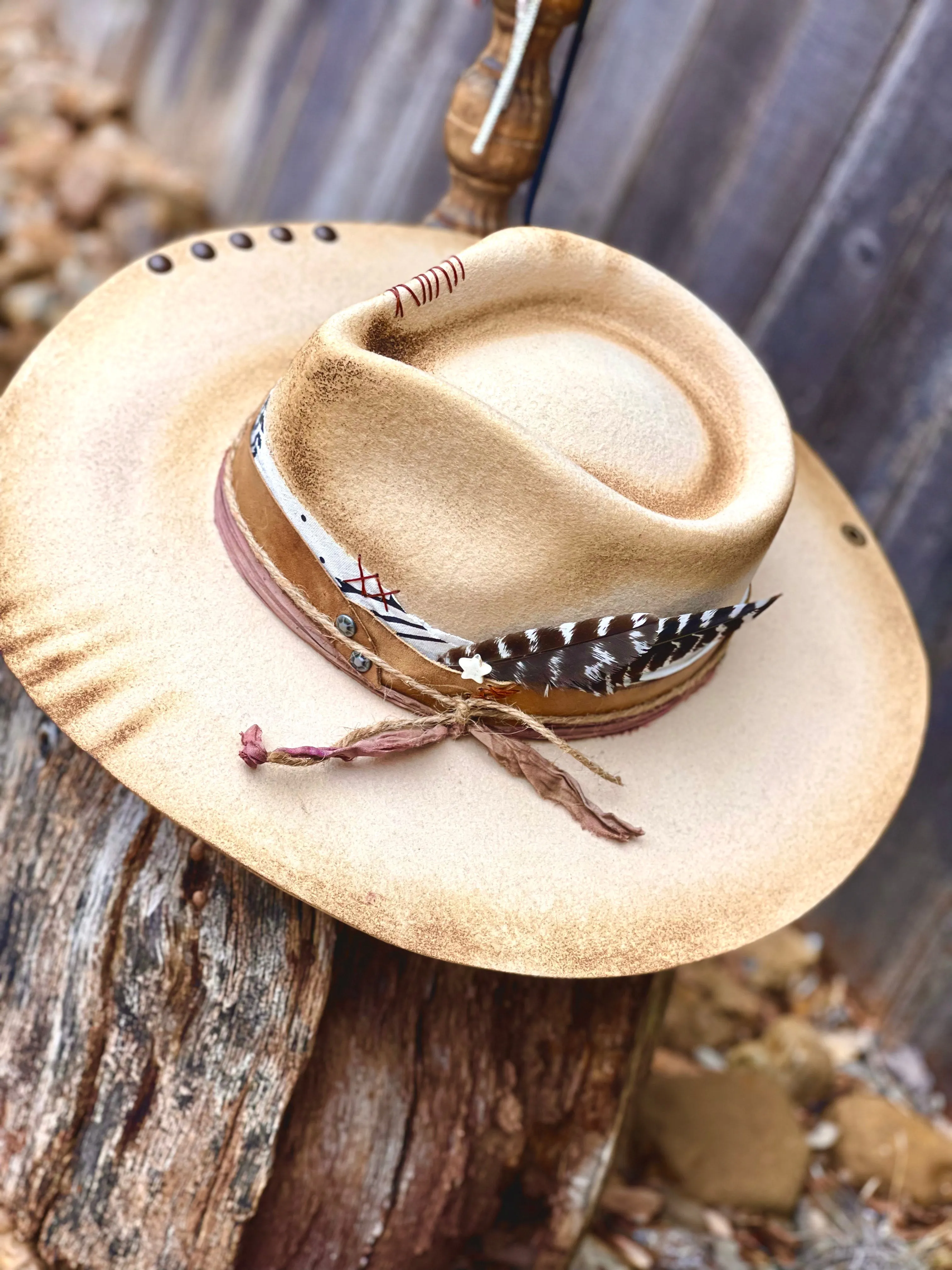 Customized Western Fashion Hat - The County Line I