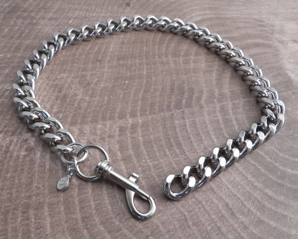 Cut Leash Chain Necklace