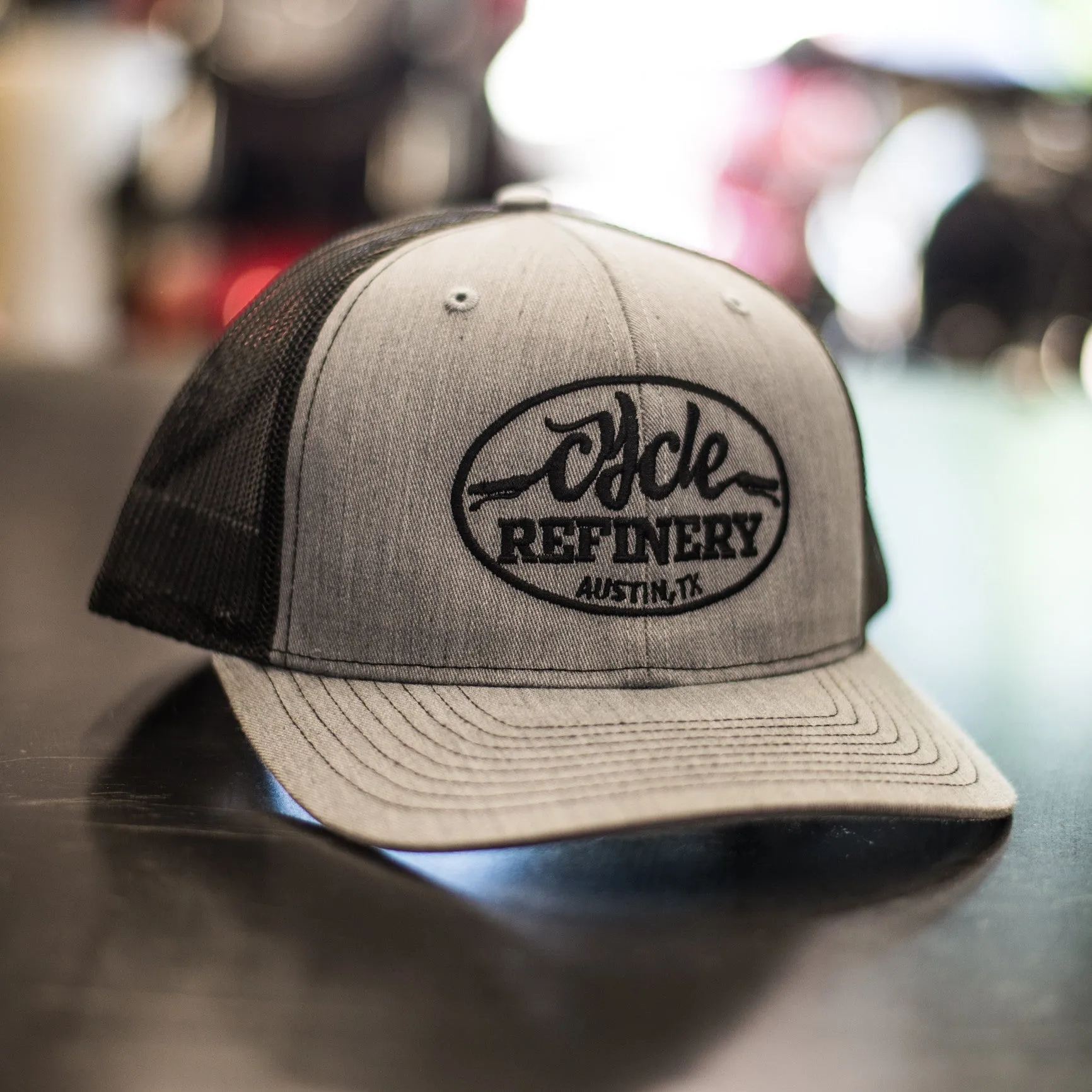 Cycle Refinery Embroidered Trucker Cap