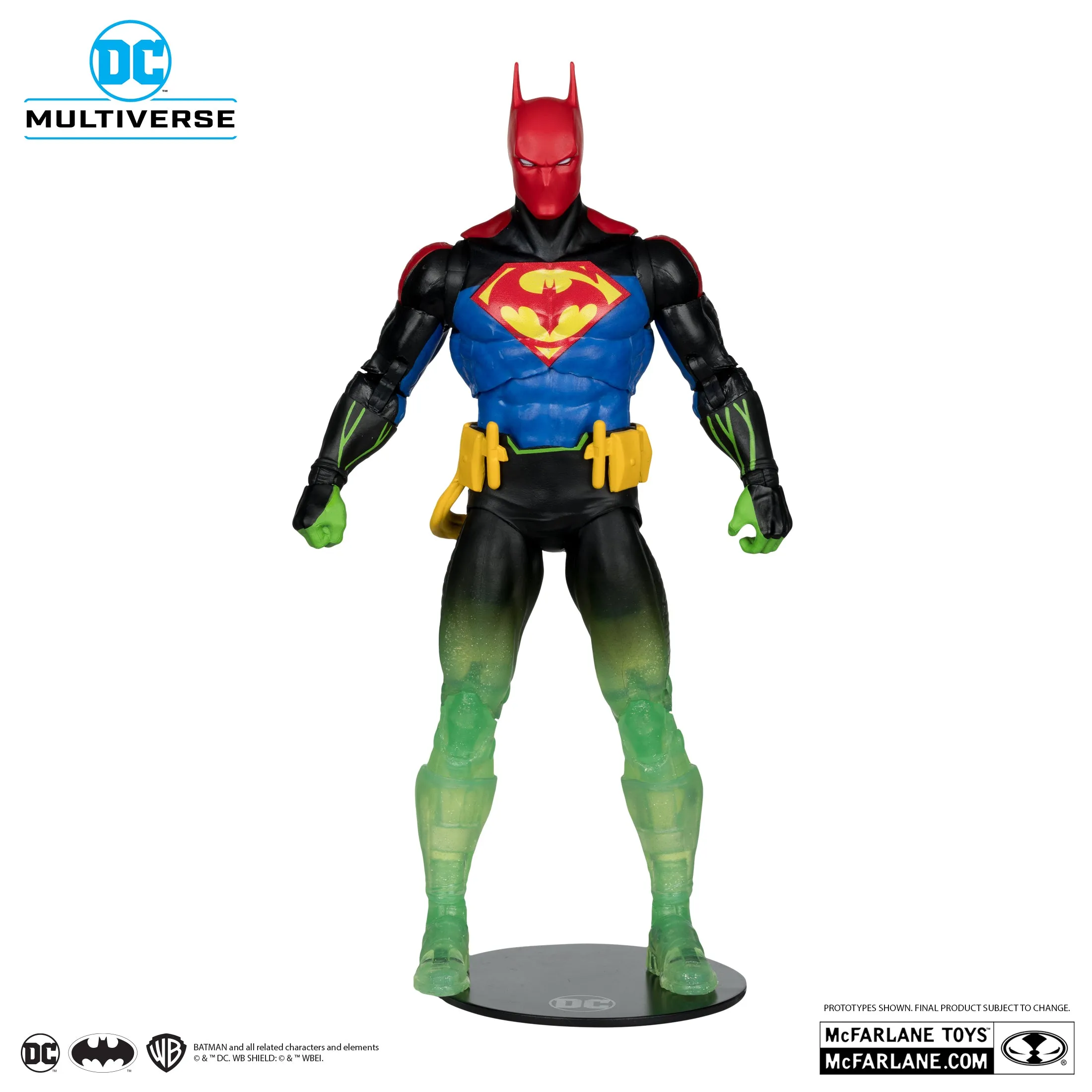 DC Multiverse Platinum Label Batman/Superman: World's Finest Fusion