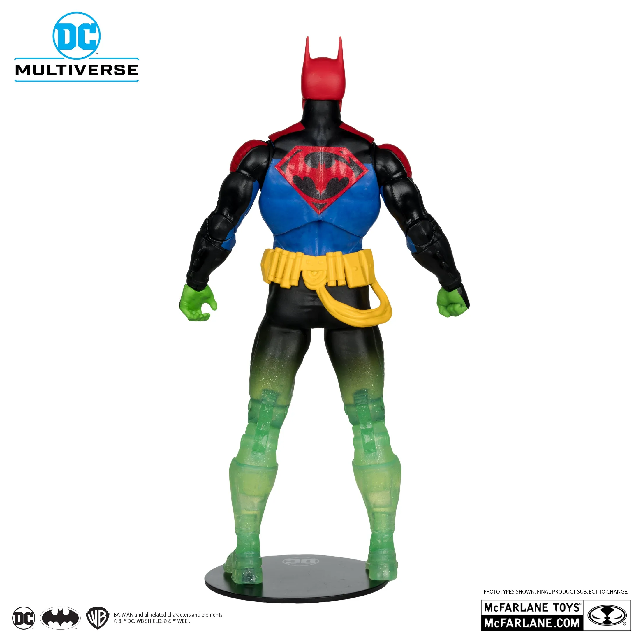 DC Multiverse Platinum Label Batman/Superman: World's Finest Fusion