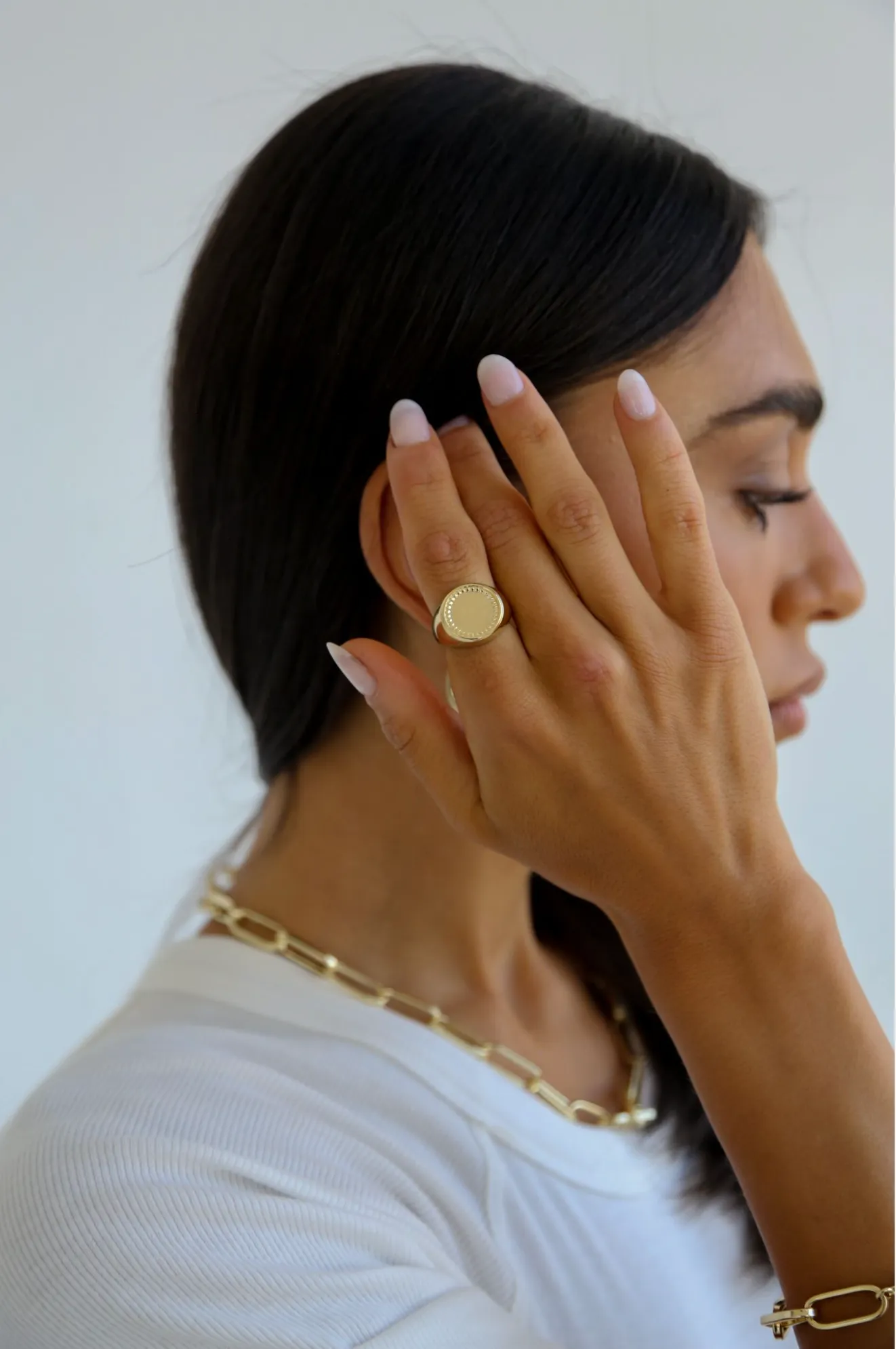 DHAHAB Sienna Signet Ring