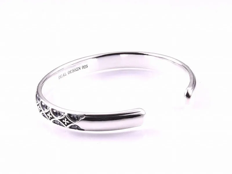 Diamond Grid Bangle