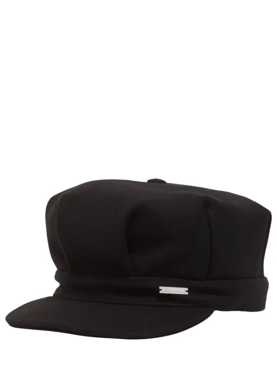 Dsquared2   Hat-titude wool blend cap 