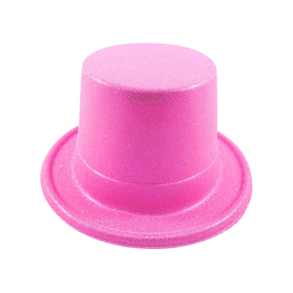 Easter Glitter Top Hat - Pink