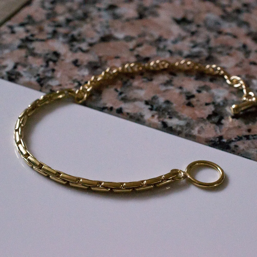 Edition - Bonnie & Clyde Women's gold bracelet