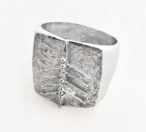 Eight Person Rowing Boat on Signet Ring by Rubini Jewelers