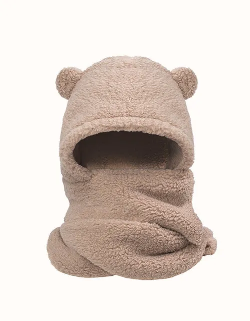 EVERAU® 3 In 1 Bear Plush Hat