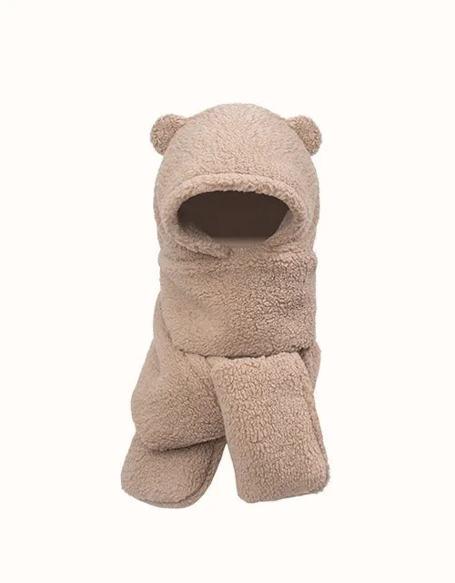 EVERAU® 3 In 1 Bear Plush Hat