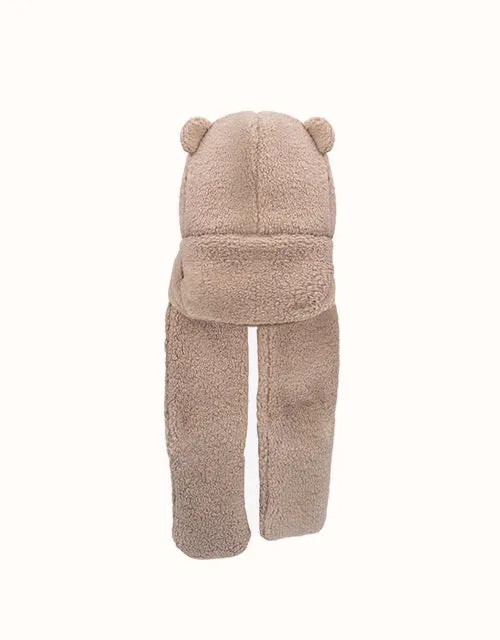 EVERAU® 3 In 1 Bear Plush Hat