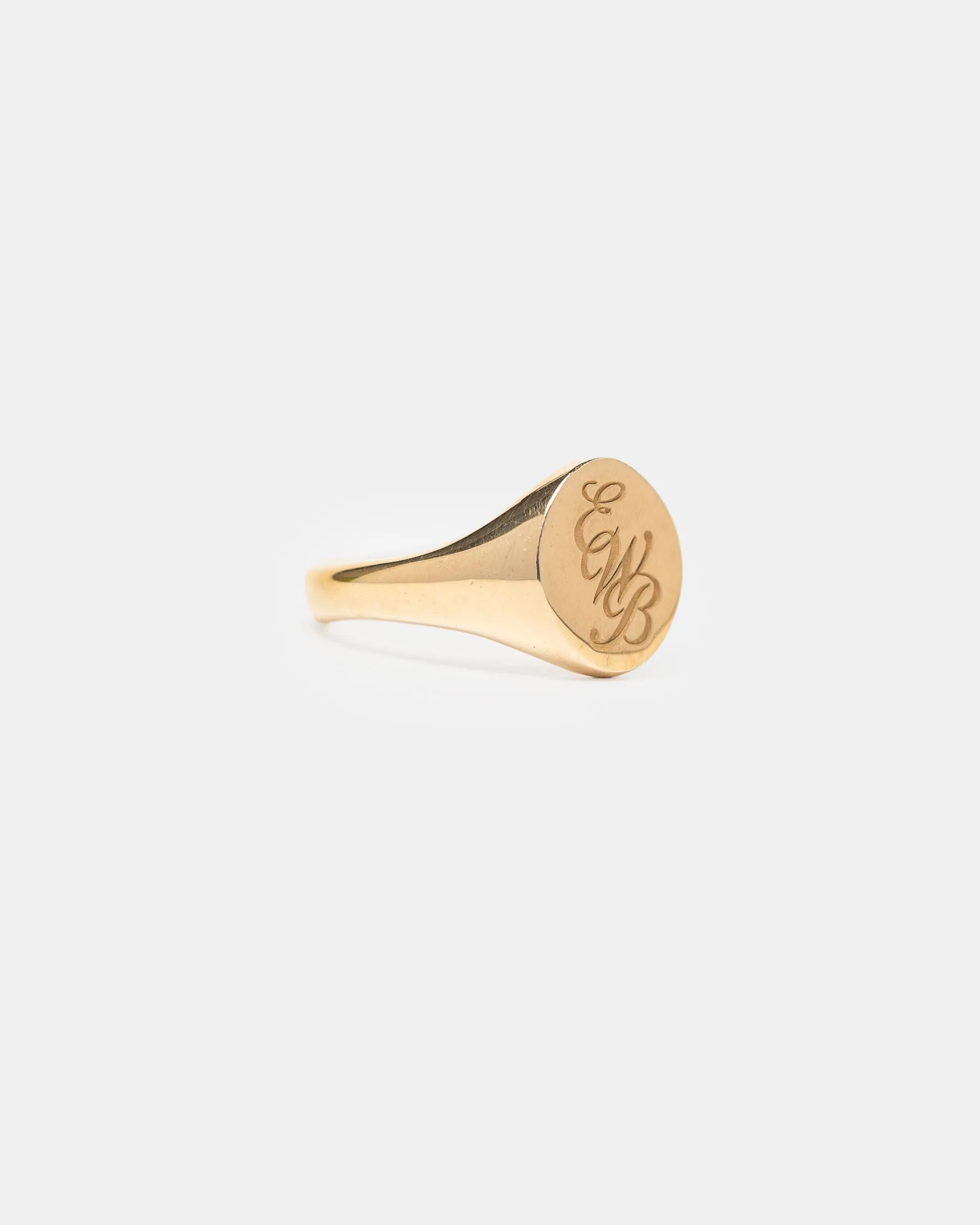 EWB Ring in Gold-plated Silver